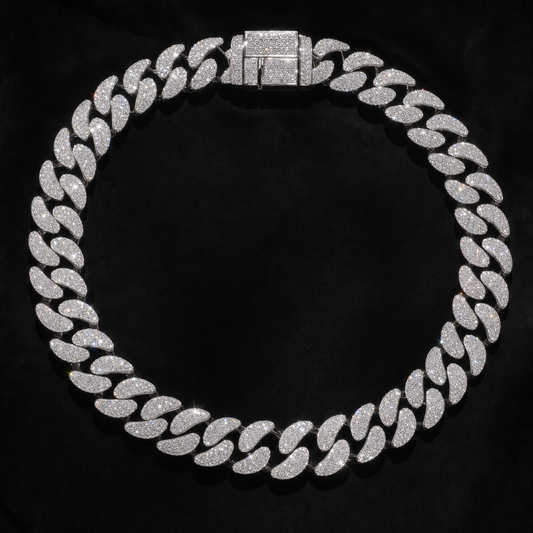 19mm Heavyweight Cuban Link Chain – Front View