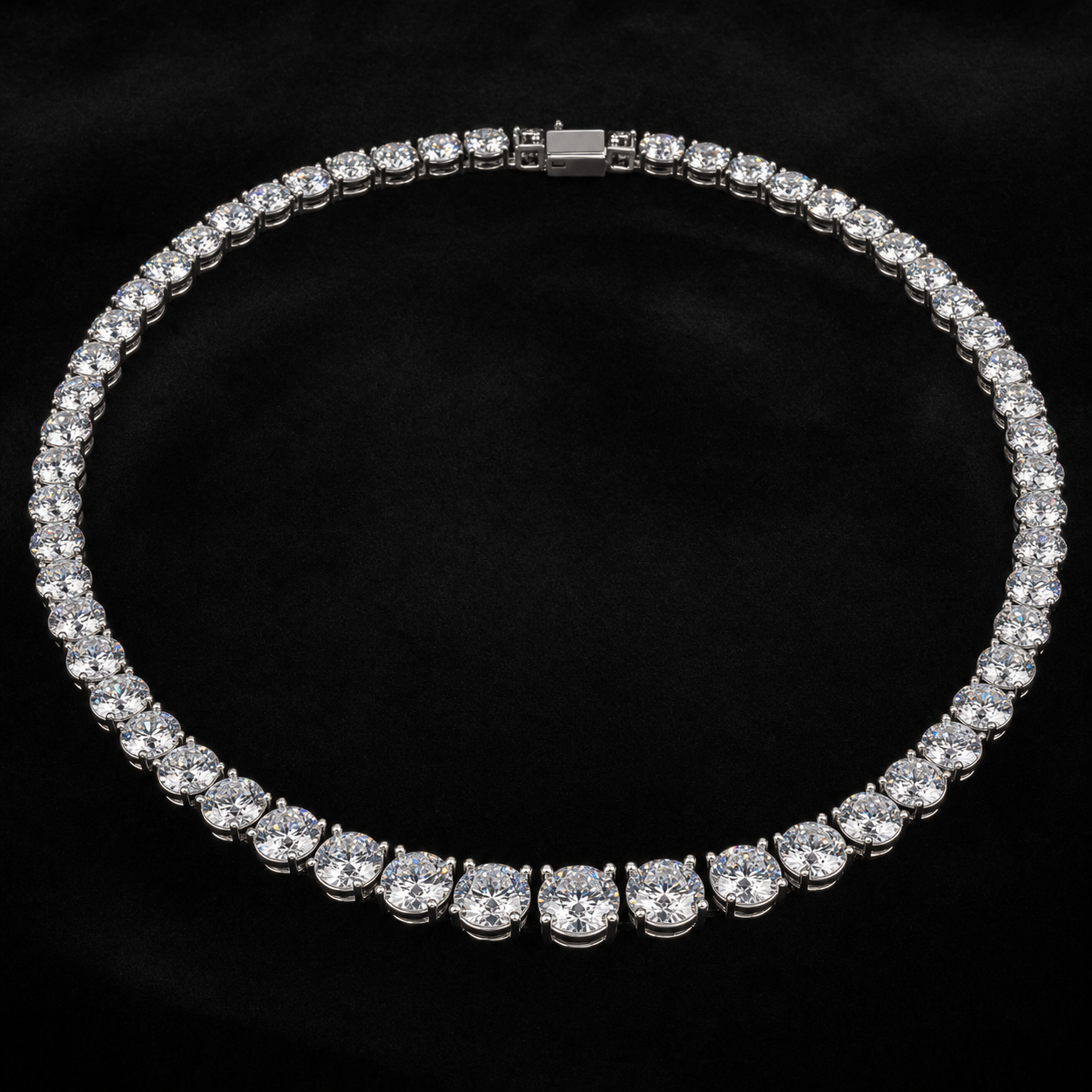 8mm VVS Tennis Chain – Front View